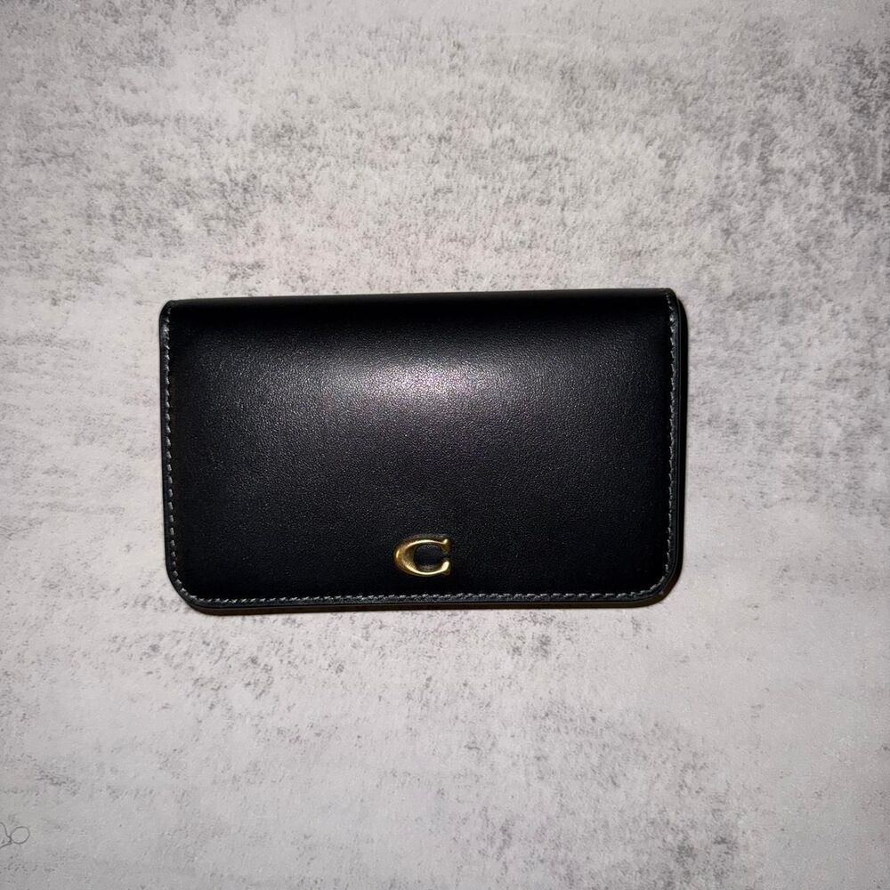 Coach Women's Essential Slim Card Case Black